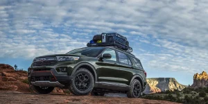 2022 Ford Explorer outdoors