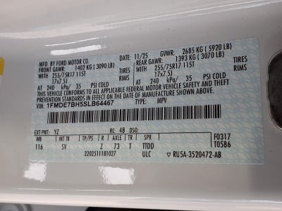 2025 Ford Bronco Big Bend® - Sinister Bronze Package