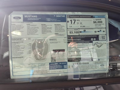 2025 Ford Mustang Dark Horse