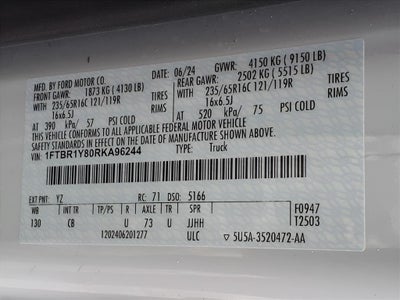 2024 Ford Transit Base