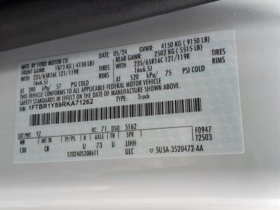 2024 Ford Transit Base