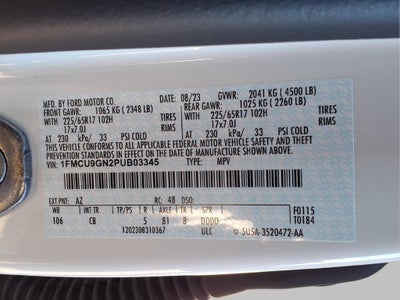 2023 Ford Escape Active