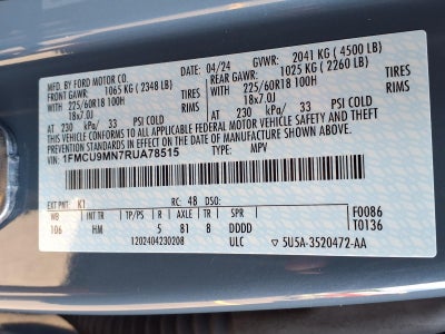 2024 Ford Escape ST-Line