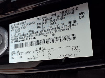 2023 Ford Escape Hybrid ST-Line Select