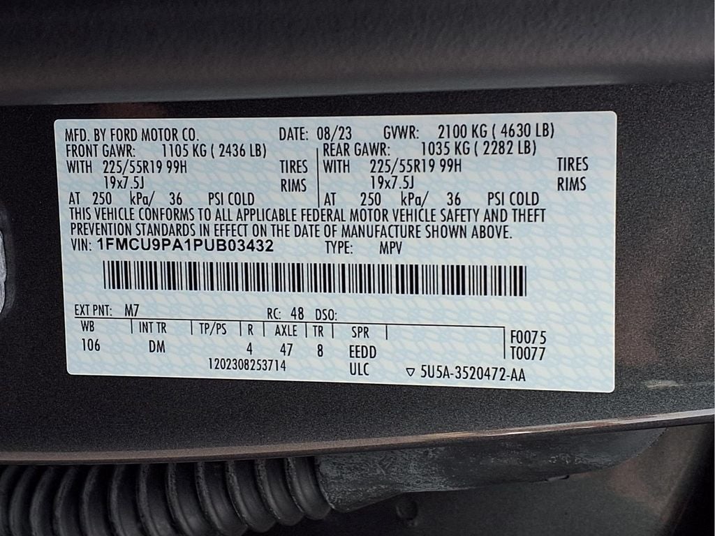 2023 Ford Escape ST-Line Elite