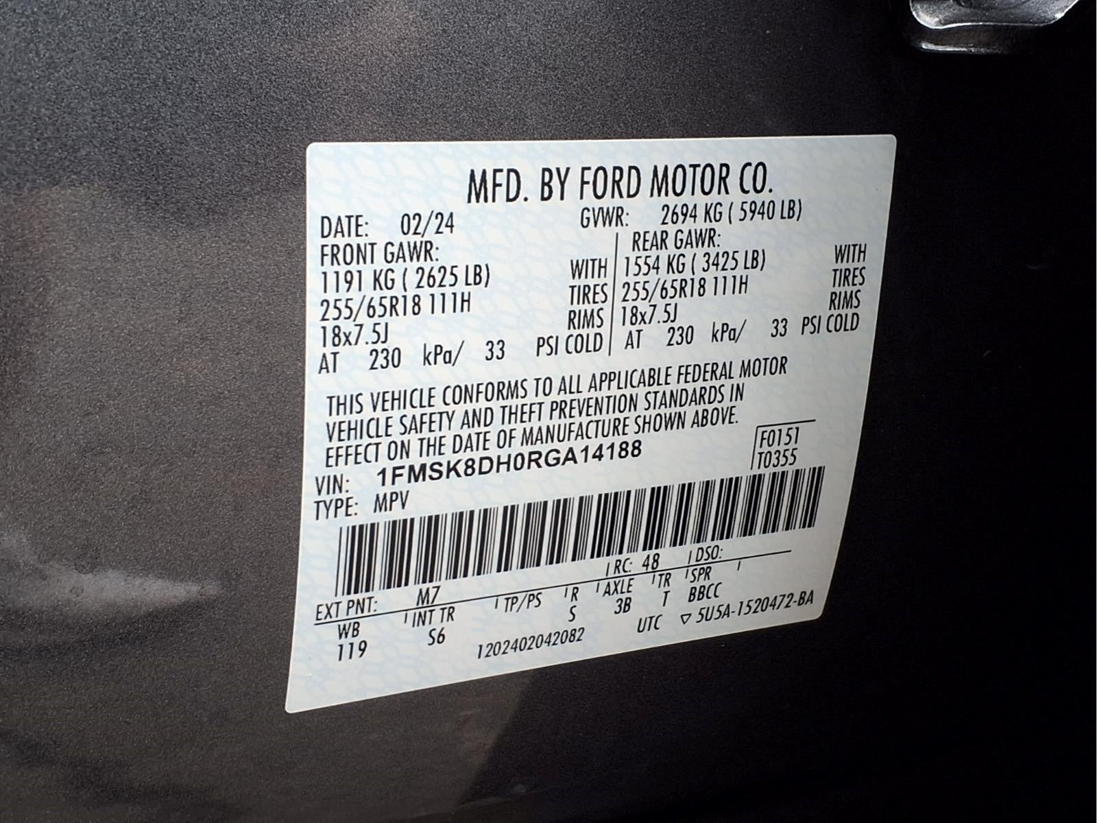 2024 Ford Explorer XLT