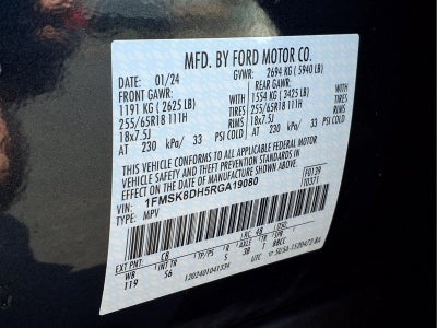 2024 Ford Explorer XLT