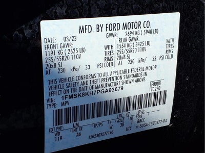 2023 Ford Explorer ST-Line