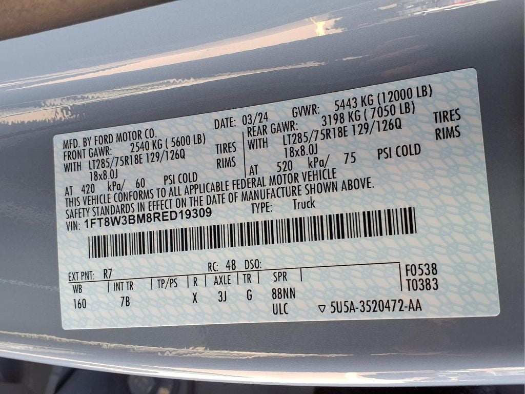 2024 Ford F-350SD Platinum