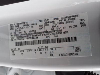2025 Ford F-350SD XLT DRW