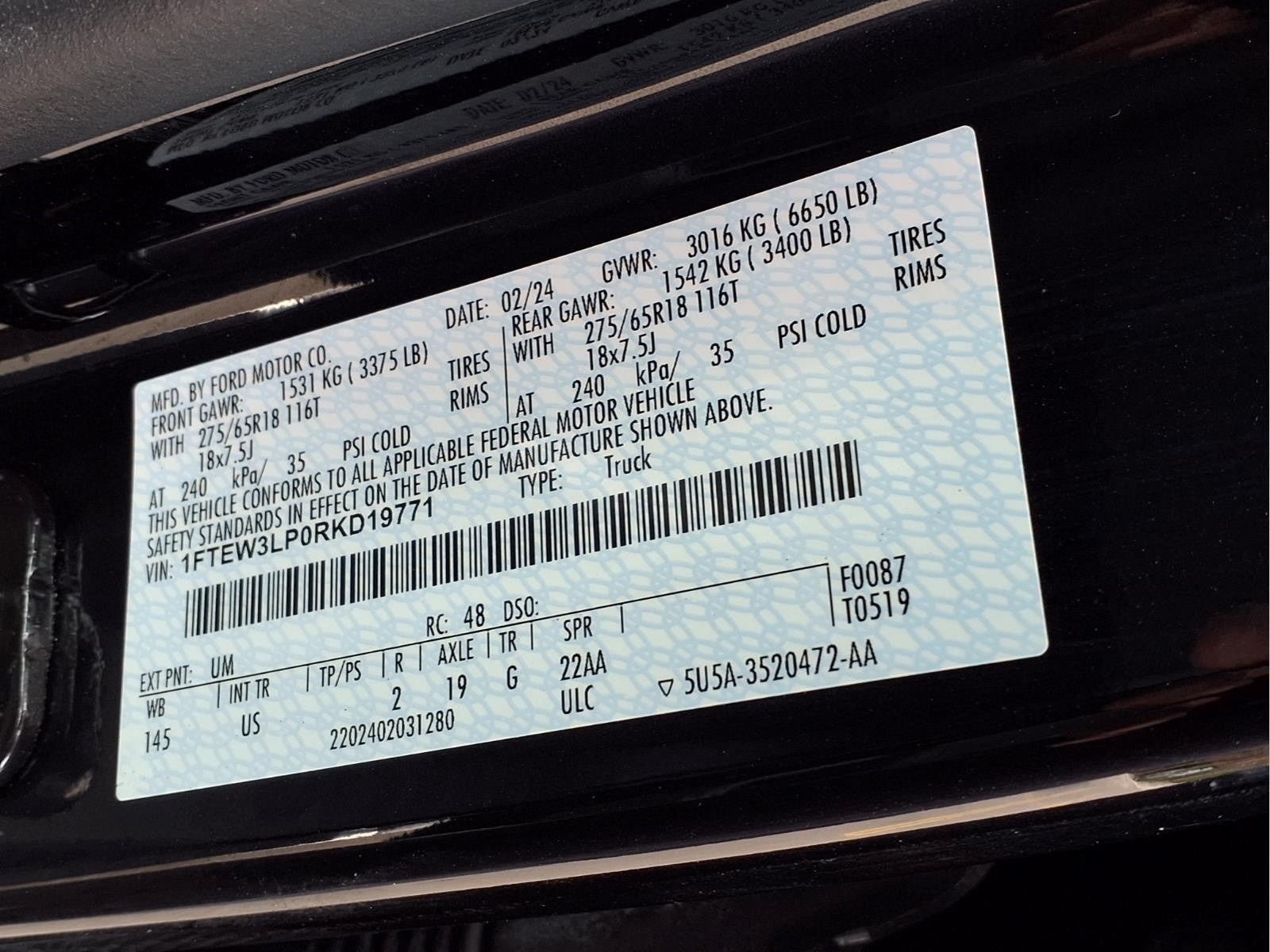 2024 Ford F-150 XLT
