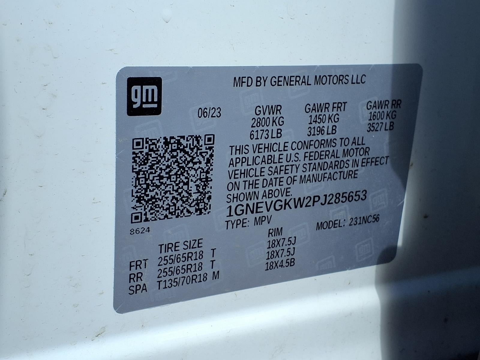 2023 Chevrolet Traverse LT Cloth