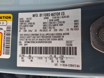 2022 Ford Bronco Sport Outer Banks