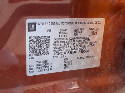 2019 Chevrolet Trax LT