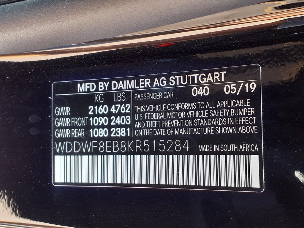 2019 Mercedes-Benz C-Class C 300 4MATIC®