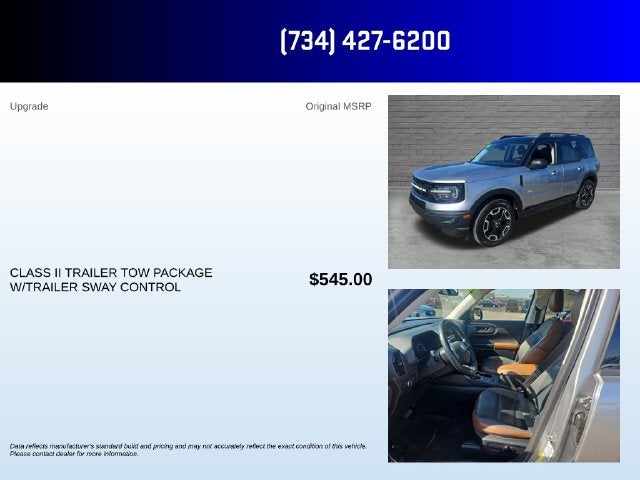 2021 Ford Bronco Sport Outer Banks