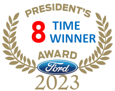 President's 8 Time Winner Award Ford 2023