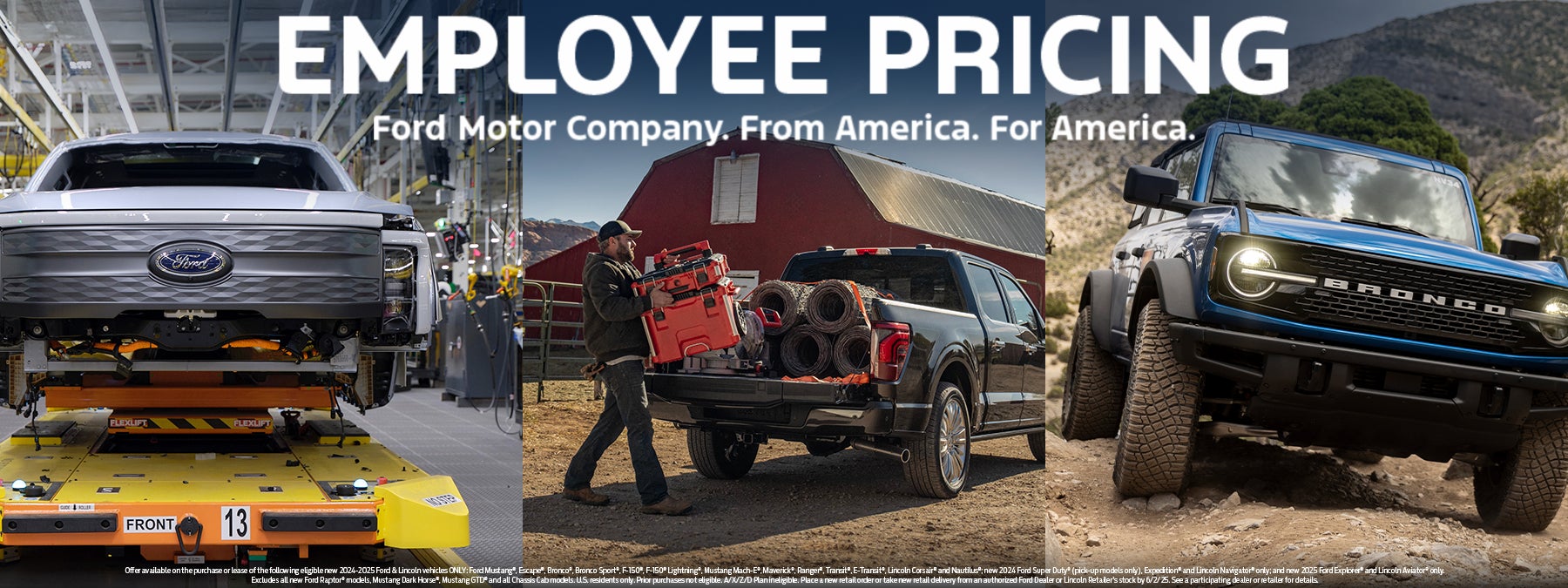 Ford Employee pricing for everyone Ford motor company. for america. from america