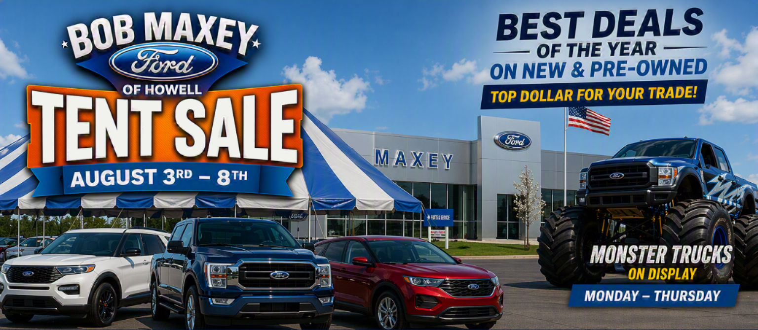 Bob Maxey Ford Tent Sale